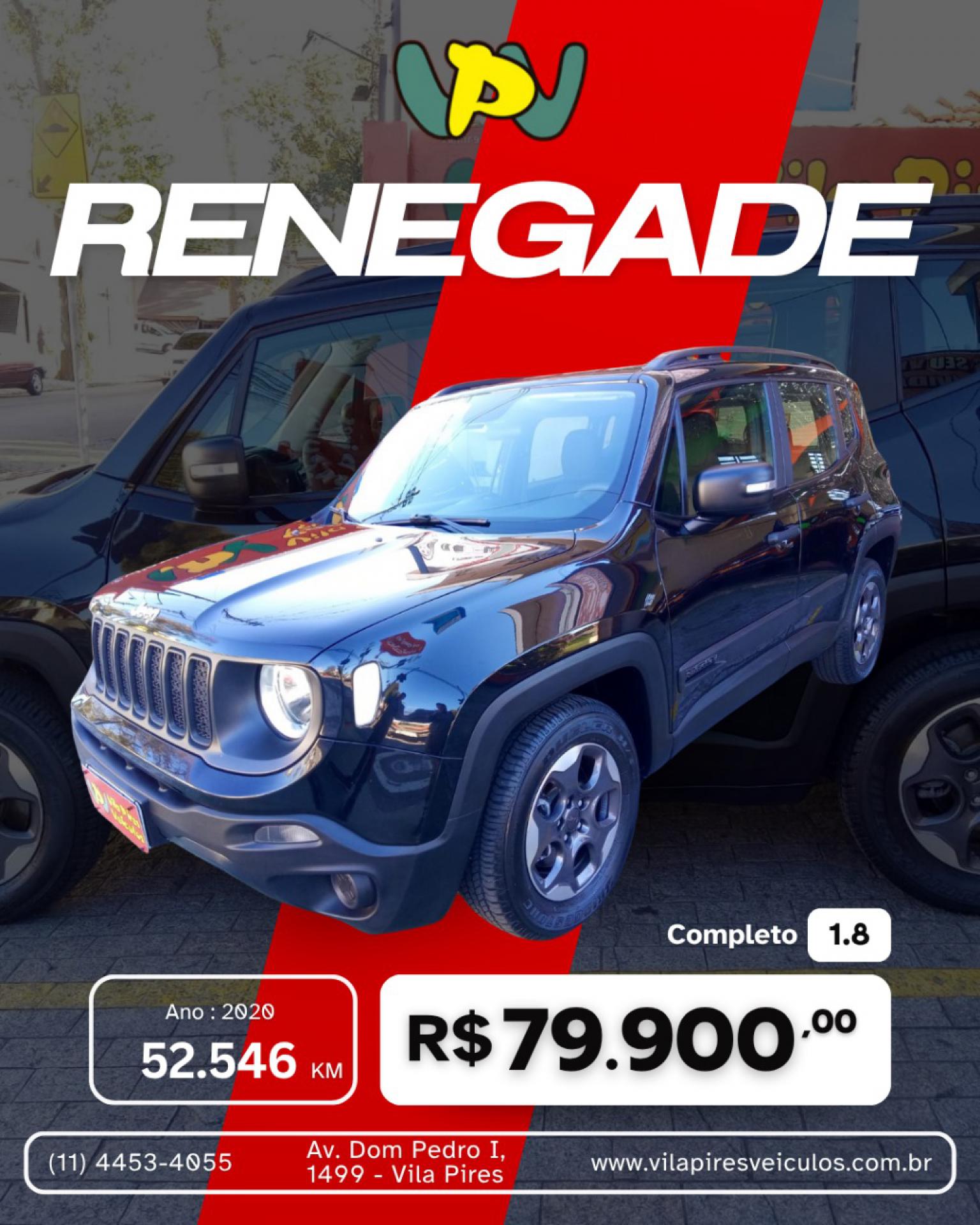 Foto Renegade Sport 1.8 4x2 Flex 16v Aut.