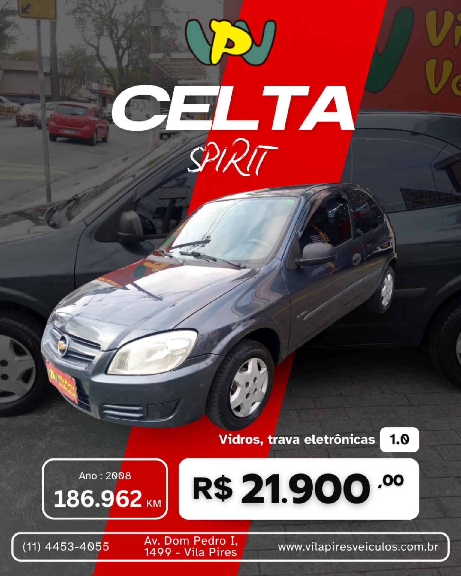 Foto Celta Spirit 1.0 Mpfi 8v Flexpower 3p