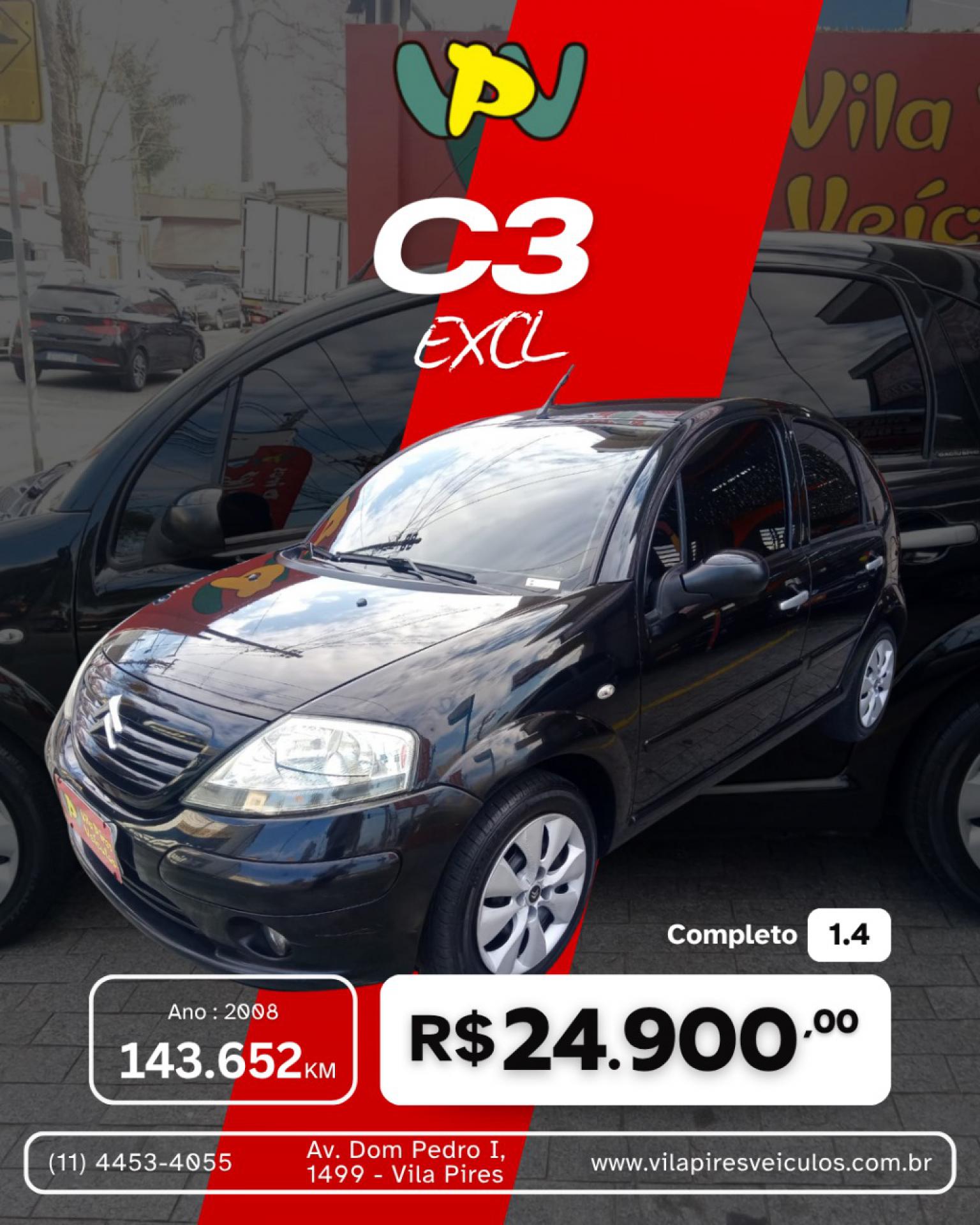 Foto C3 Exclusive 1.4 Flex 8v 5p