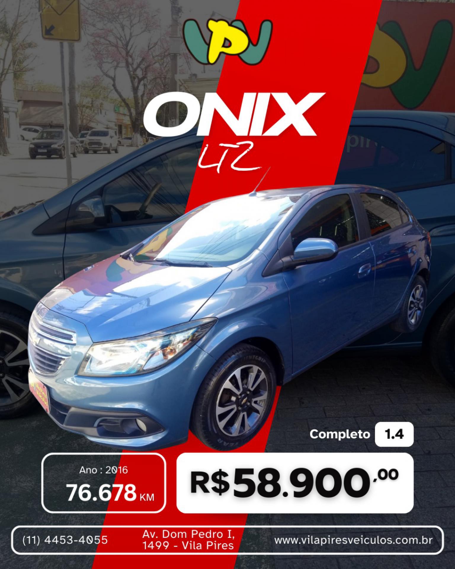 Foto Onix Hatch Ltz 1.4 8v Flexpower 5p Mec.