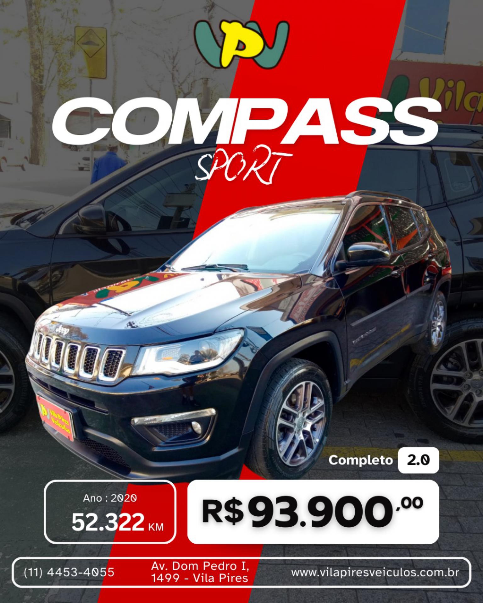 Foto Compass Sport 2.0 4x2 Flex 16v Aut.