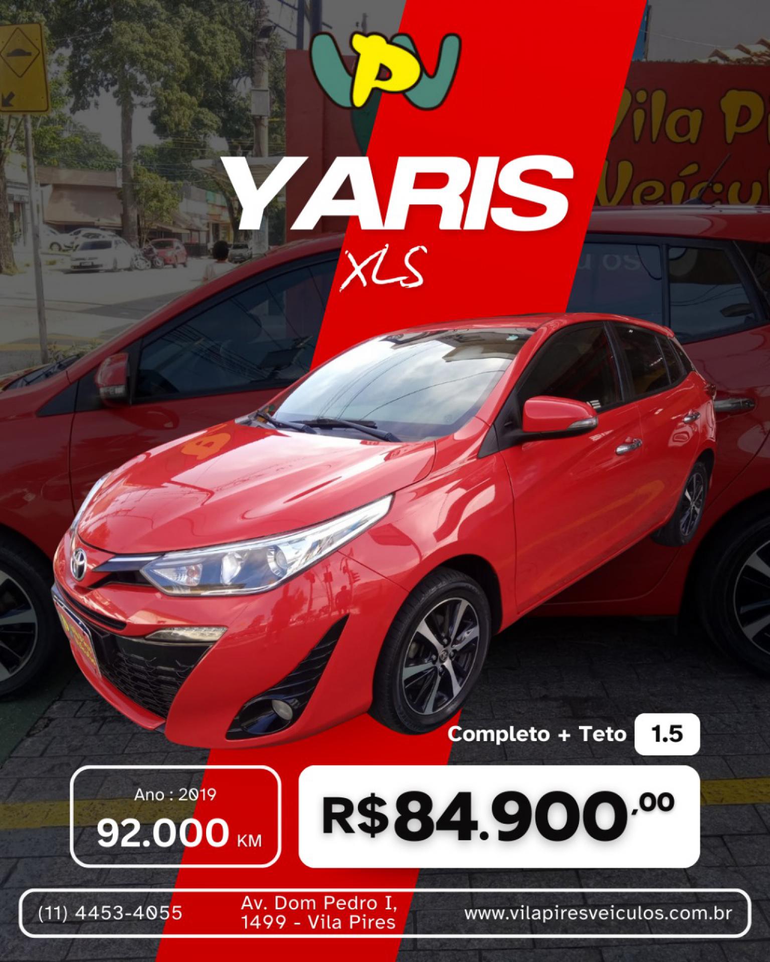 Foto Yaris Xls 1.5 Flex 16v 5p Aut.