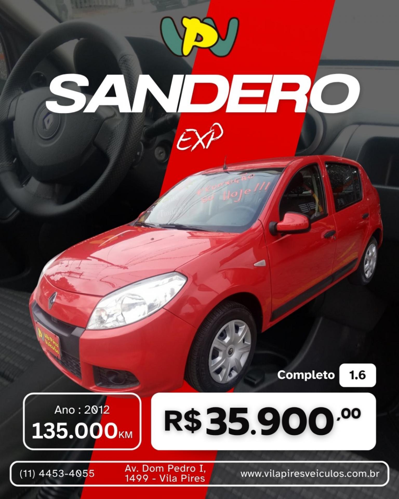 Foto Sandero Expression Hi-flex 1.6 8v 5p