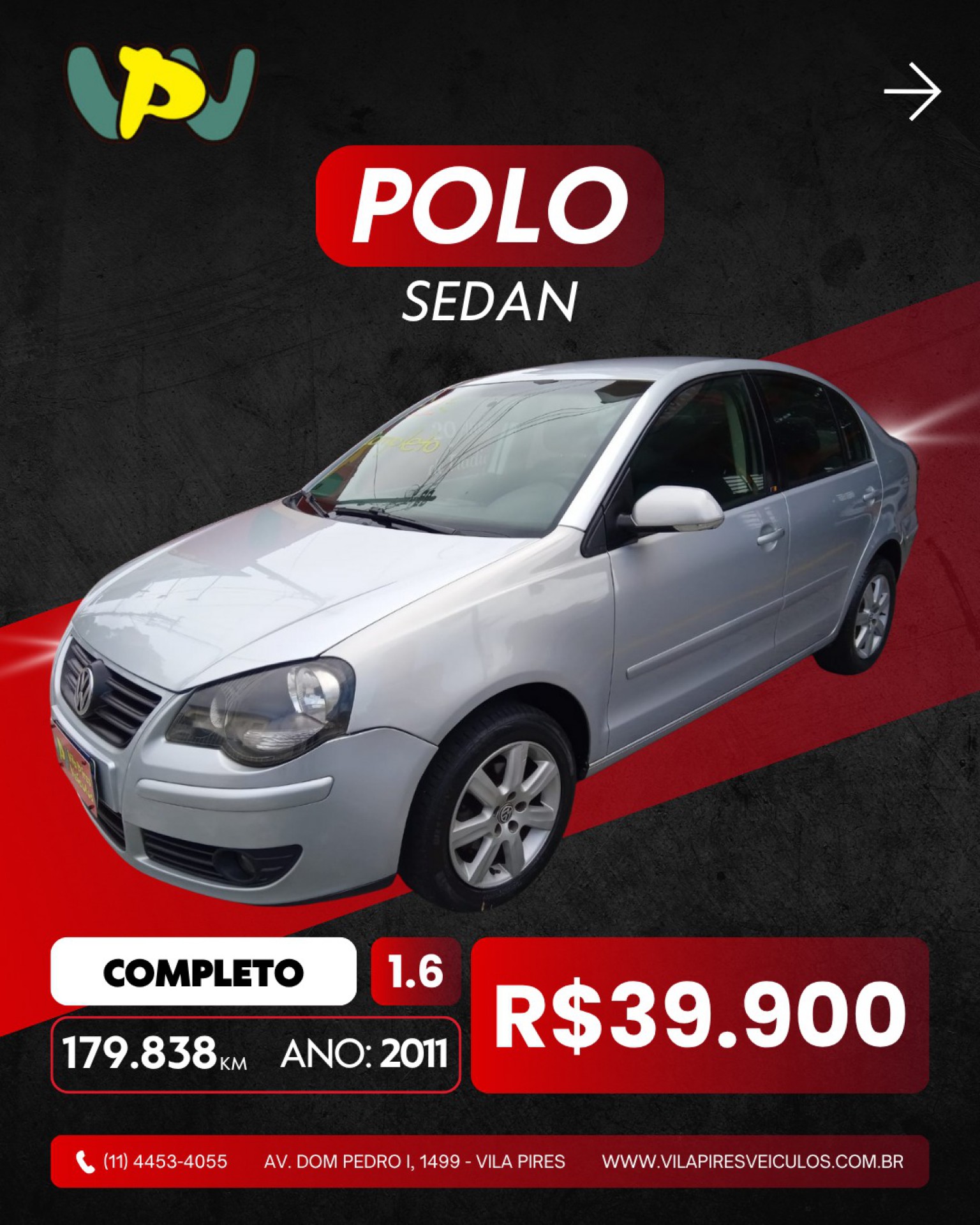 Foto Polo 1.6 E-flex 8v 5p