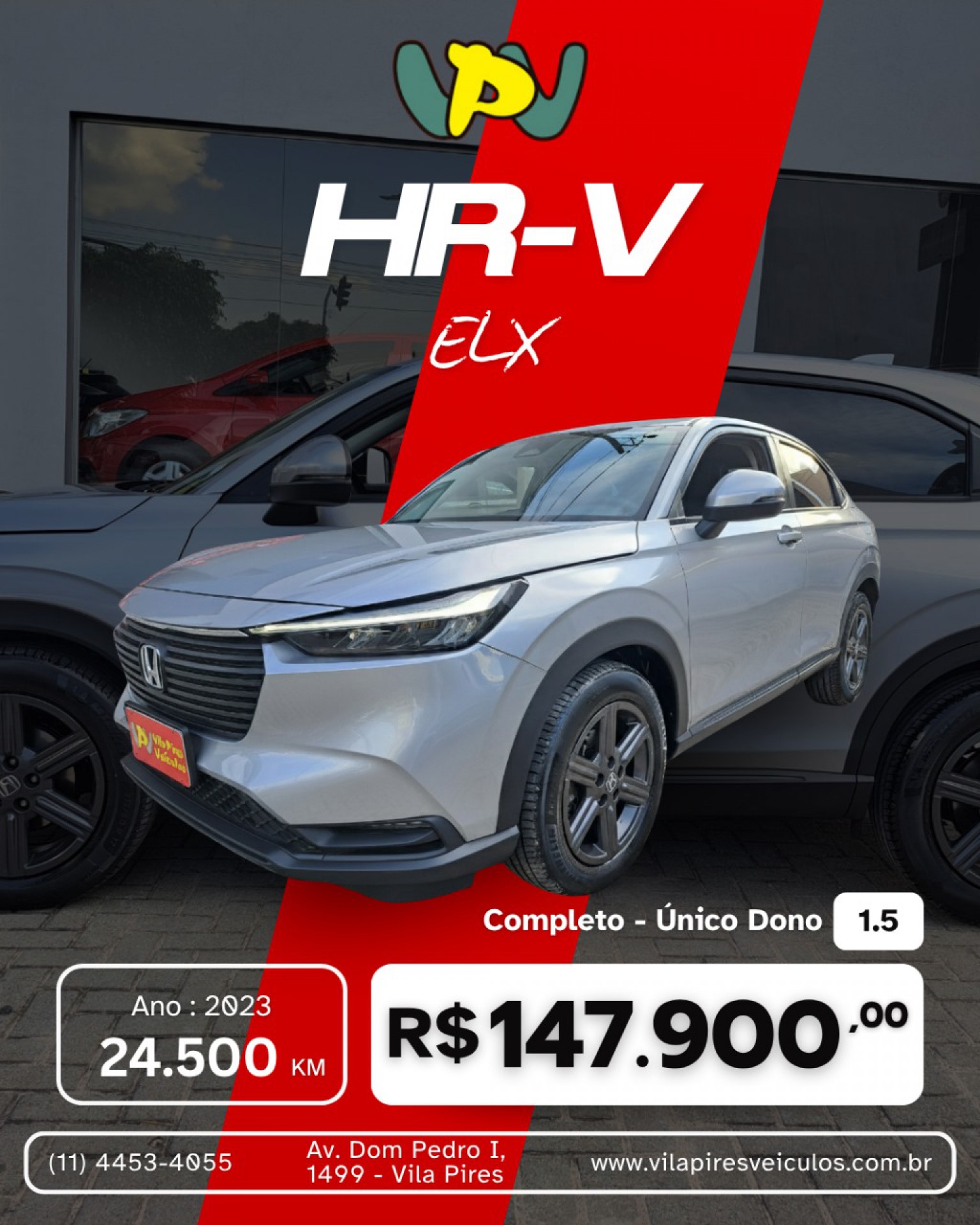 Foto Hr-v Exl 1.5 Sensing 16v 5p Aut.